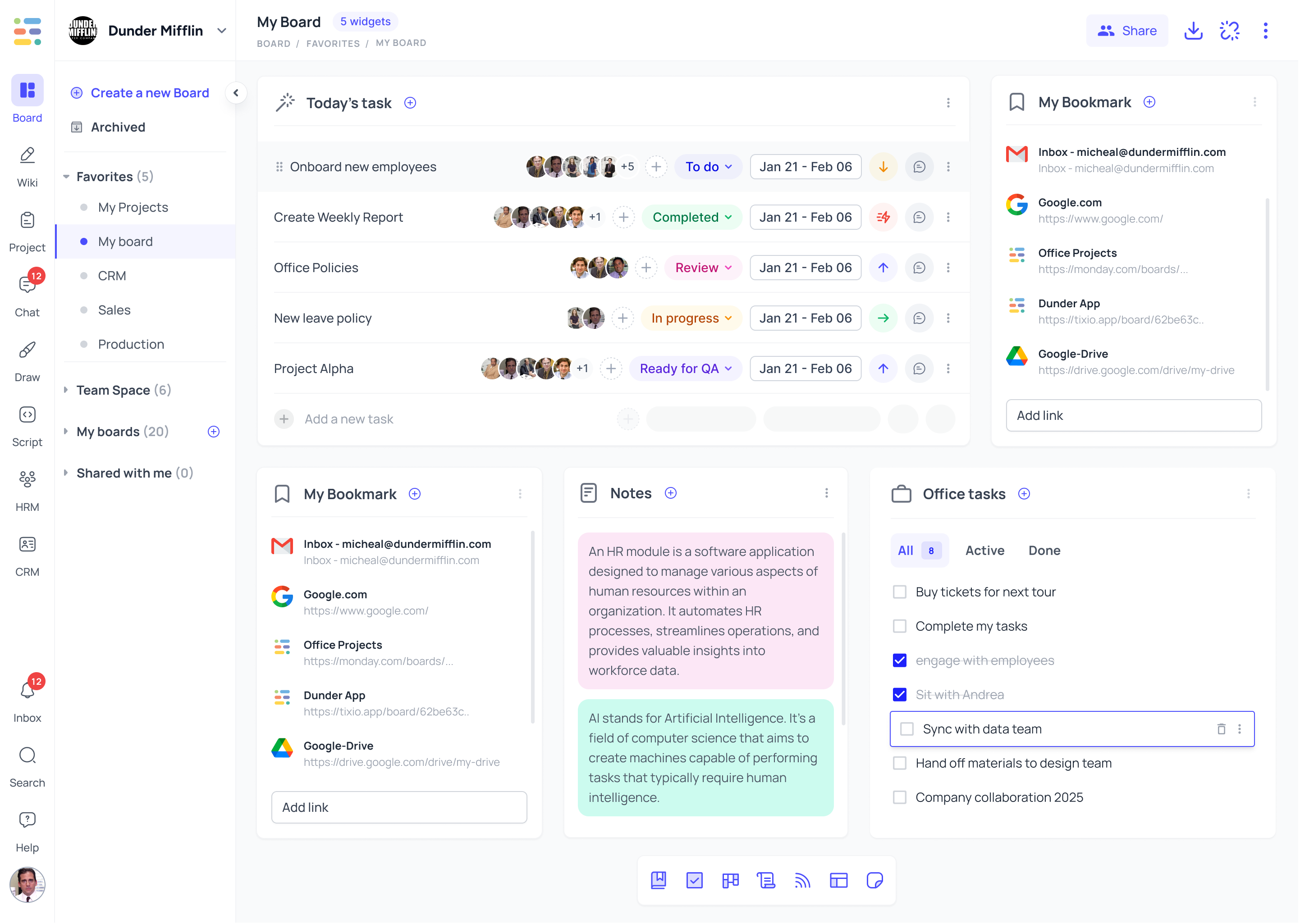 Tixio For Product Management